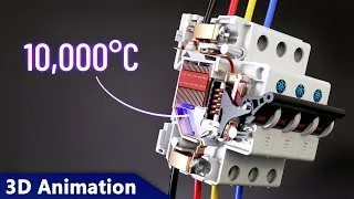 Thumbnail: Why are miniature circuit breakers (MCB) so important? |3D Animation..