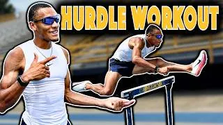 Thumbnail: FedEx Worker ➡️ Nike's FASTEST Hurdler 👀 Jamal Britt Workout