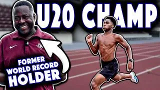 Thumbnail: Former 800m World Record Holder Trains U.S. U20 Champion