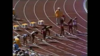 Thumbnail: 1984 Olympics, Women's 100m Semifinal 2, Los Angeles, USA