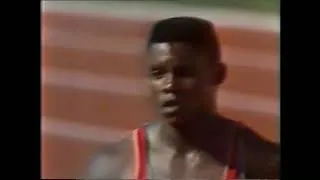 Thumbnail: 1984 Olympics, Men's 100m Semifinal 2, Los Angeles, USA