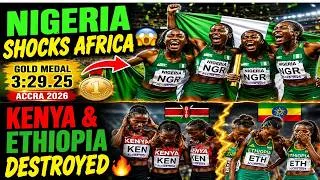 Thumbnail: NIGERIA STUNS AFRICA 😱 Women’s 4x400 Relay GOLD Battle DESTROYS Kenya & Ethiopia 🔥  Accra 2026