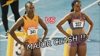 Thumbnail: 60 Meter Showdown | Shericka Jackson vs Tina Clayton | Gibson McCook Relays 2025