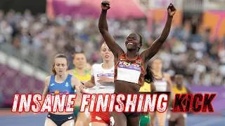 Thumbnail: Mary Moraa’s INSANE 800m Finishing Kick From Dead Last!