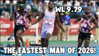 Thumbnail: 🔥 NOAH LYLES JUST SHOCKED THE SPRINT WORLD! | 9.79 WL