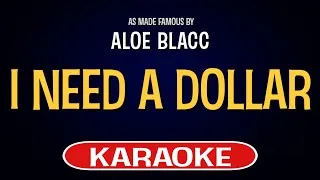 Thumbnail: Aloe Blacc - I Need a Dollar (Karaoke Version)