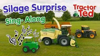 Thumbnail: Silage Surprise Sing-Along! 🎵🚜 | Tractor Ted Farm Songs For Kids