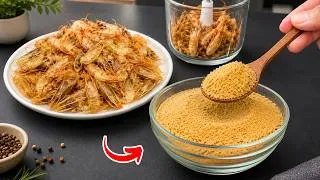 Thumbnail: Don't Throw Away Shrimp Shells & Heads! Turn Them Into Delicious Homemade Seasoning | Tracy Tips