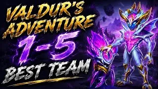 Thumbnail: Valdur's Adventure Chapters 1-5 | Best Teams for Every Chapter | Hero Wars