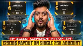 Thumbnail: How I made 12500$ Payout on a single 25k one step funded account - strategies , dashboard explained