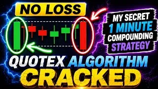Thumbnail: MY SECRET 1 MINUTE COMPOUNDING STRATEGY | quotex trading strategy | QUOTEX ALGORITHM CRACKED 
