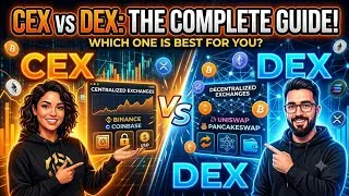 Thumbnail: CEX and DEX kia hy? Kon si ziada behter hy @StockLearners 