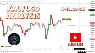 Thumbnail: XAU/USD Gold ANALYSIS 11 MARCH Simple Price Action Strategy   #trading #priceaction #forex