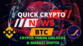 Thumbnail: Crypto News Today: Starknet, Arbitrum Token Unlocks & Binance Legal Battle (Sept 14-15, 2024)