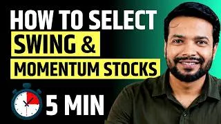 Thumbnail: How to Pick Best Stocks in 5 Mins for Swing Trading | Using Market Monitor