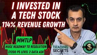 Thumbnail: I just invested into a Tech Stock with 114% Rev Growth. MMTLP Making headway to Resolution.