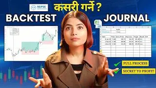 Thumbnail: How to Backtest and Journal Any Strategy in NEPSE ? Nepal Share Market | CA Supriya Sharma