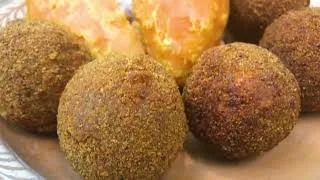 Thumbnail: Traditional Sweet Potatoes Recipe I Sweet Potato With Coconut Sambol and Cutlets