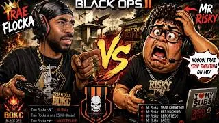 Thumbnail: Hilarious Arguments! COD Black Ops 2! Trae Flocka vs Mr Risky! #trending #news #blackops2
