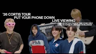 Thumbnail: 2026 CORTIS TOUR PUT YOUR PHONE DOWN IN LA: LIVE VIEWING - Official Trailer