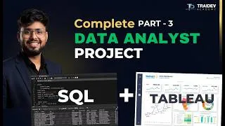 Thumbnail: Building the Final Tableau Dashboard & Storyboard (Part 3) | End-to-End Data Analytics Project