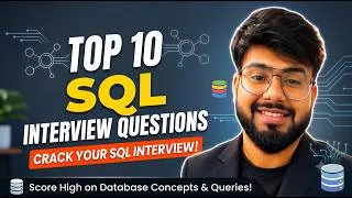 Thumbnail: Prepare this SQL Interview Questions before going for Next Interview | Top 10 SQL Interview Question