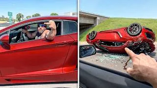Thumbnail: Idiots In Cars Caught on Camera !
