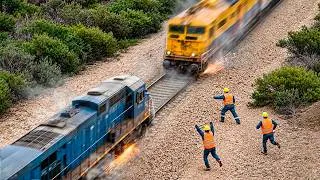 Thumbnail: Biggest Train Collisions And Mistakes Caught On Camera !