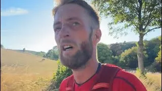 Thumbnail: Trail running to the highest point in Gloucestershire 