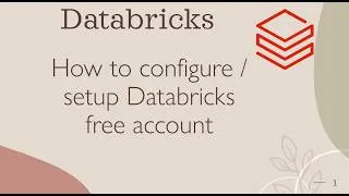 Thumbnail: Databricks Tutorials | 01 Data bricks Free edition Setup | databricks community edition setup