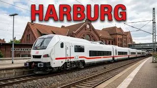 Thumbnail: Trainspotting in Hamburg-Harburg - Talgo 230 DB ICE L - Metronom Traxx - ČD Railjet - DSB Vectron