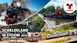 Thumbnail: Scheldeland in Stoom 2026 | Vintage Locos, Steam Boats, Retro Buses & Miniature Models Exhibition