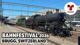 Thumbnail: Bahnfestival Brugg 2026 – Historic Swiss Locomotives at Bahnpark Brugg