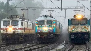 Thumbnail: [23 In 1] Train Videos HIGH SPEED Super Fast Trains In HEAVY FOG | Indian Railways