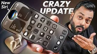 Thumbnail: iOS 27 Update ने iPhone पूर्णपणे बदलला! Top New Features & Changes 🔥...