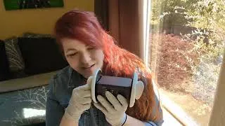 Thumbnail: ASMR - Ear Palpating, Tapping and Folding - Nitrile Gloves - Soft Spoken and Whispered Rambling
