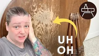 Thumbnail: This table looked completely ruined at the thrift store