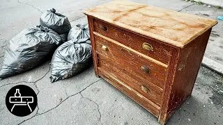 Thumbnail: This NEGLECTED Antique got a BRIGHT New Life : TRASH TO TREASURE