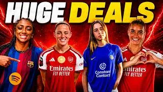 Thumbnail: Arsenal, Chelsea & Barcelona's Biggest Transfers! 10 HUGE Deals!