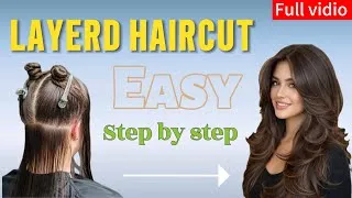 Thumbnail: HOW TO DO LAYERED HAIRCUT | EASY ( आसन तरीका) TUTORIAL 