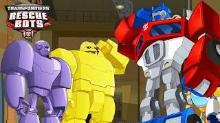Thumbnail: Optimus Prime Recruits NEW HEROES ⚡🤖 Transformers Rescue Bots Full Episodes | Kids Cartoon | 45 Min