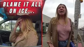 Thumbnail: Extremely Intoxicated Woman Tries Blaming ICE After Falling Asleep at the Wheel