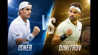 Thumbnail: John Isner vs. Grigor Dimitrov Full Match | Indian Wells 2022 Round 4