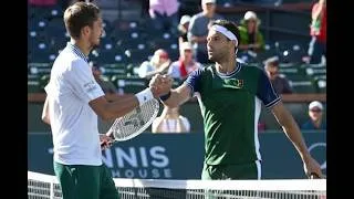 Thumbnail: Daniil Medvedev vs. Grigor Dimitrov Full Match | Indian Wells 2021 Round 4