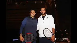 Thumbnail: Grigor Dimitrov vs. Marin Cilic Full Match | Paris 2018 Round 3