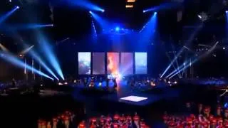 Thumbnail: Steve Nash lights the Pan Am Cauldron, CN Tower lit up with fireworks