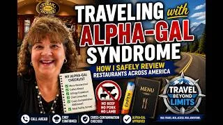 Thumbnail: Traveling with Alpha Gal Syndrome | How I Safely Review Restaurants Across America 🇺🇸