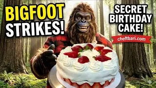 Thumbnail: Bigfoot's Secret Cake Mission! Cooking a Birthday Surprise #birthday #birthdaycake #bigfootvlog 