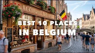 Thumbnail: Top 10 Most Beautiful Destinations in Belgium 🇧🇪 | Cinematic Travel Video