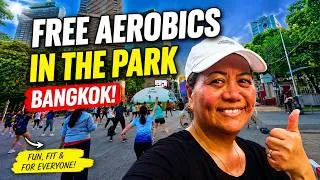 Thumbnail: We Joined a Massive Free Aerobics Class in Bangkok!